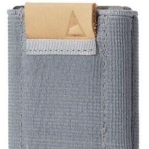 NOMATIC Slim Minimalist Front Pocket Wallet For Men/Women Holds 4-15 Cards Gray